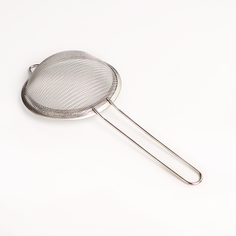 201 stainless steel oil grid Bird's Nest colander filter mesh egg white separation cross-border flour sieve baking tool