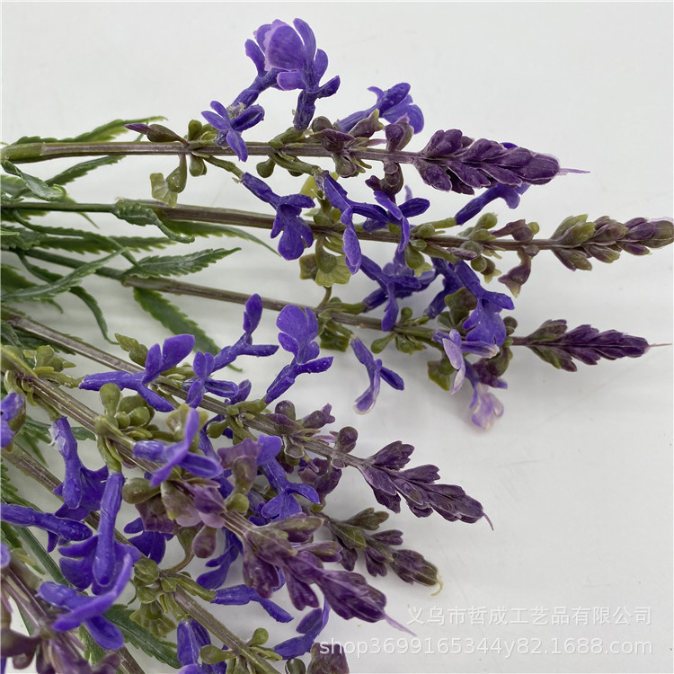 American country lavender artificial flower artificial flower decoration modern fresh bouquet home living room shop decorative flower
