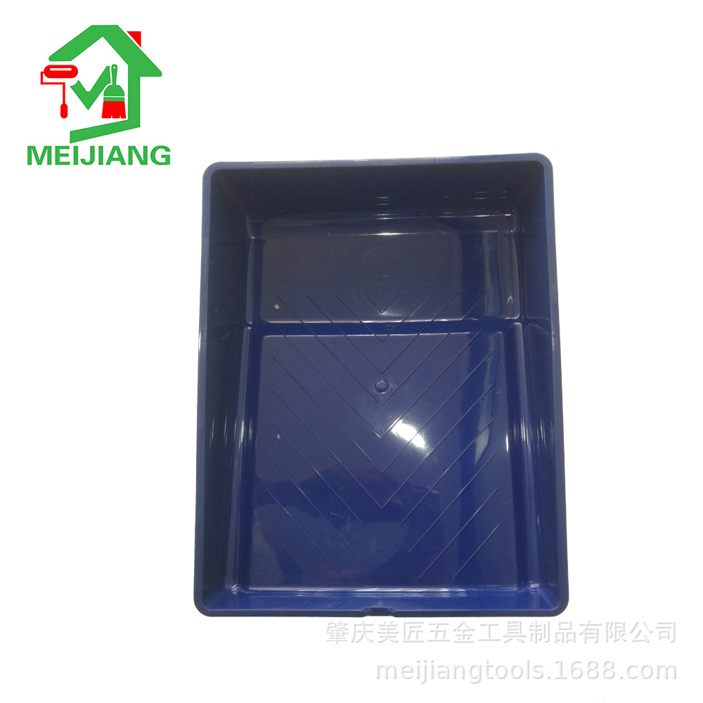 Factory wholesale 4/7/9 inch paint pan paint container paint brush tool various specifications plastic tray custom color