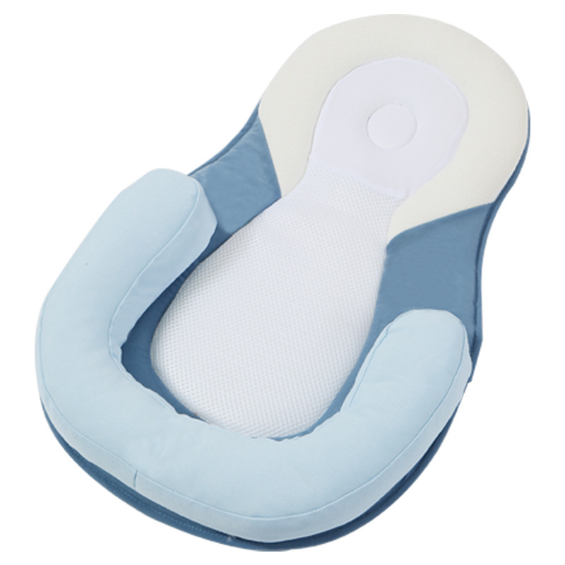 Factory direct baby correction anti-deviation head feeding pillow head side pillow positioning pillow shaped pillow anti-overflow pillow