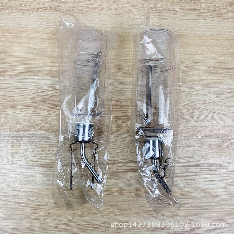 Pet Stainless Steel Ball Hanging Drinker Hamster Totoro Dog Automatic Drinker Rabbit Kettle Pet Supplies