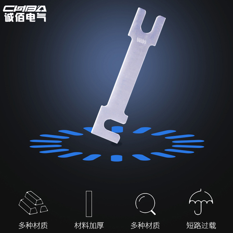 Claw-shaped low-voltage fuse isolating switch Fuse Fuse