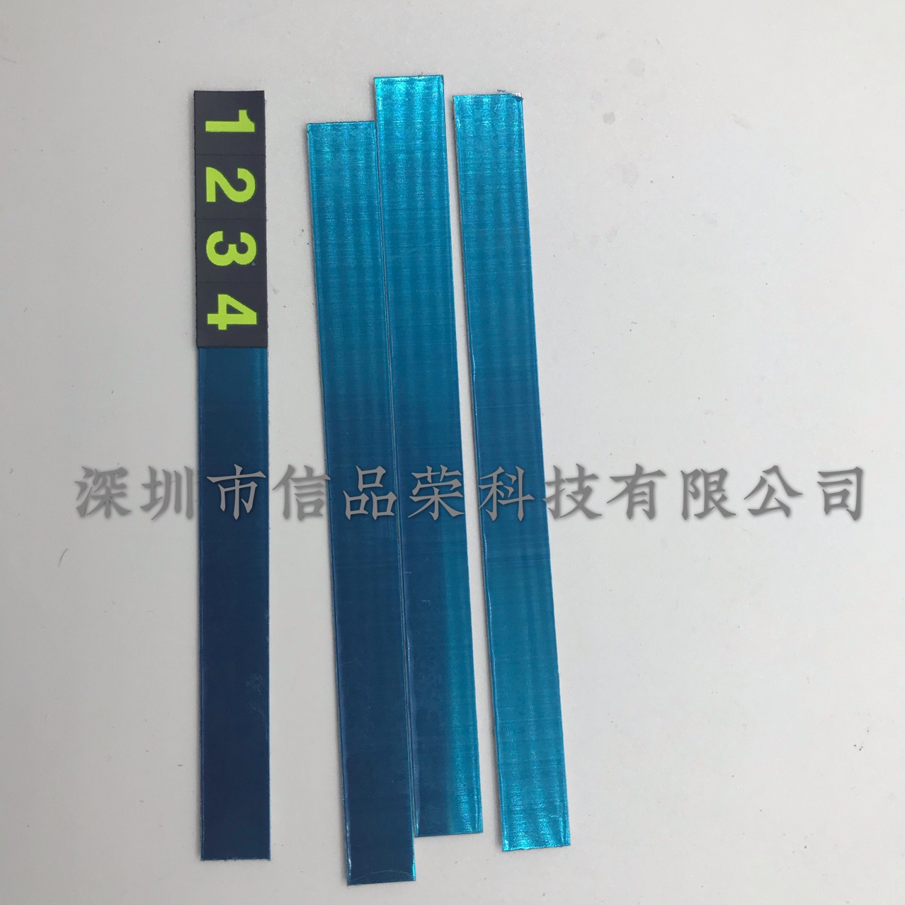 Заводская временная парковочная табличка с магнитным креплением и клеевыми магнитными шрапнелями 98 мм, цифровой номер, магнитный железный лист