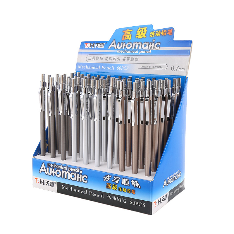 Tianhao 6901 Student Writing Tools Mechanical Pencil Factory Direct Sales 0.5/0.7 Simple Office Automatic Pencil