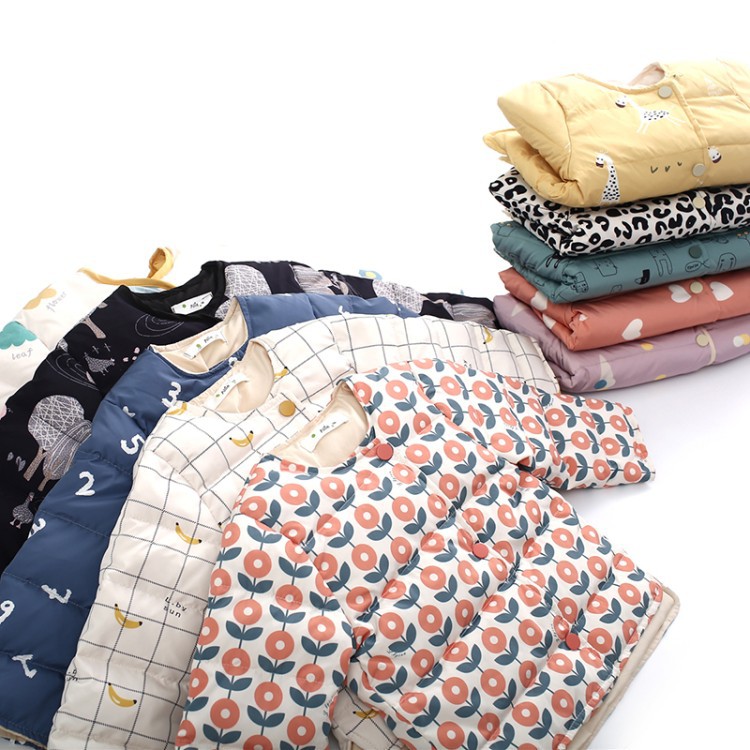 Children's down jacket 2020 new arrival medium and small children's western style Korean style lightweight winter girls' coat Boys' winter fashion