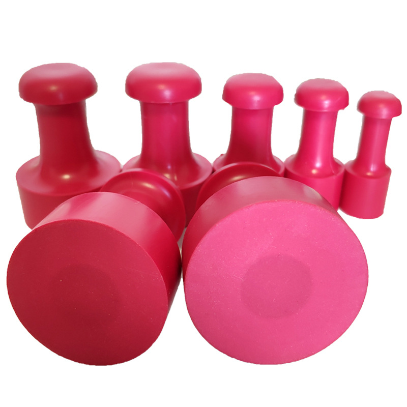 Gu'An Red Rubber Seal Material Rubber Plastic Rubber Stamp Engraving Material Wholesale