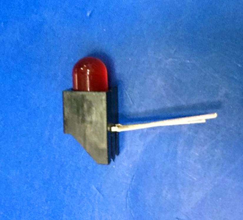 LED5MM Single Hole Green Lamp Holder Light-emitting Diode Indicator Holder F5led Lampshade 5MM Green Lamp Holder