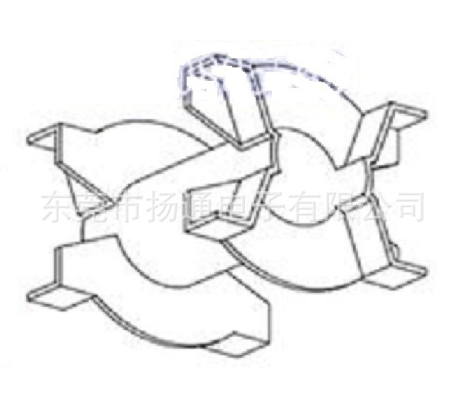 Каркас PQ40, каркас трансформатора PQ4040, безигольный катушечный трансформатор