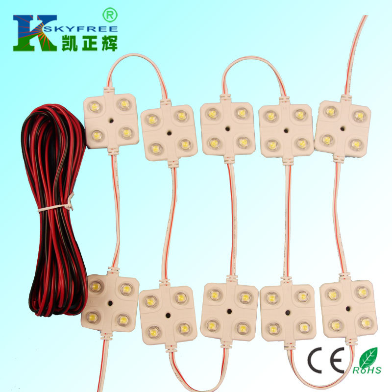 Factory Direct Sales Led Car Reading Light Module 5050 Four-Light Led Injection Molding Module Car Reading Light