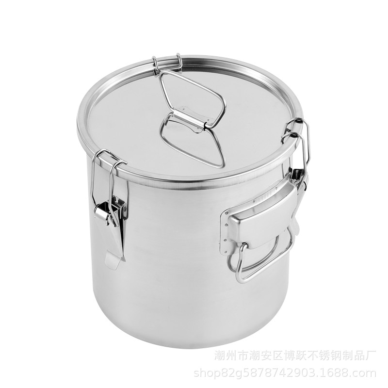304 Stainless Steel Sealed Barrel, Thickened Multi-Purpose Barrel, Commercial Large-Capacity Soup Barrel, Oil Barrel, Wine Barrel, Custom Thickened Commercial Use