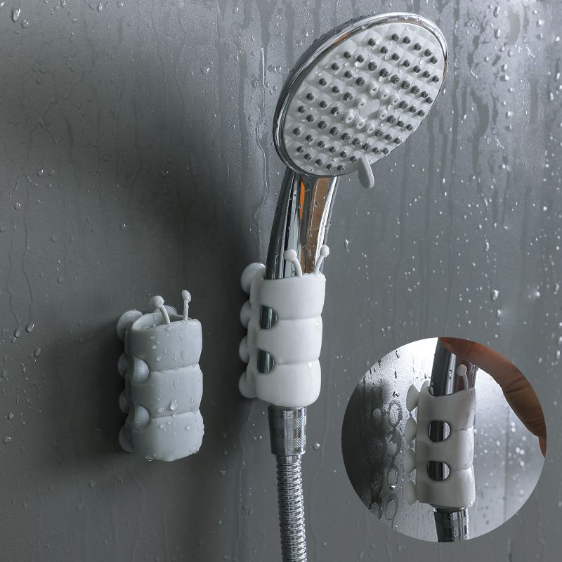 Shake the sound of the same type of shower sucker bracket non-perforated bathroom nozzle sucker stick shower head fixed