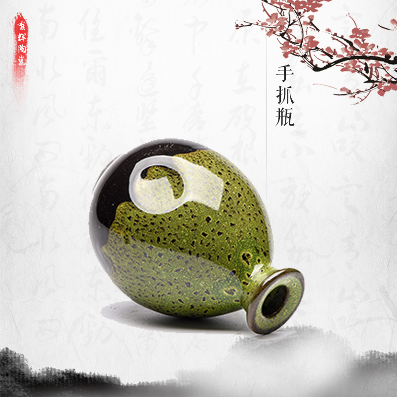 0.5kg Pieces of Ceramic Wine Jars, Yixing Clay Pottery, Antique-Style, Household Sealed Small Wine Bottles, Wine-Making Pots, Wine Utensils, Handmade Wine Jars