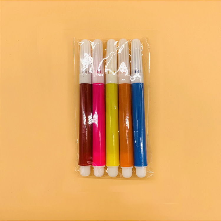 Children's mini washable watercolor pen bag manufacturers wholesale 101,3,4 Pack, 5 Pack, 6 Pack