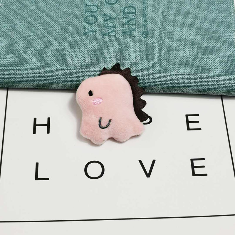 Japanese Style Cute Cartoon Multicolor Dinosaur Brooch Creative Cartoon Mini Doll Pendant Clothes Bag Fashion Pin