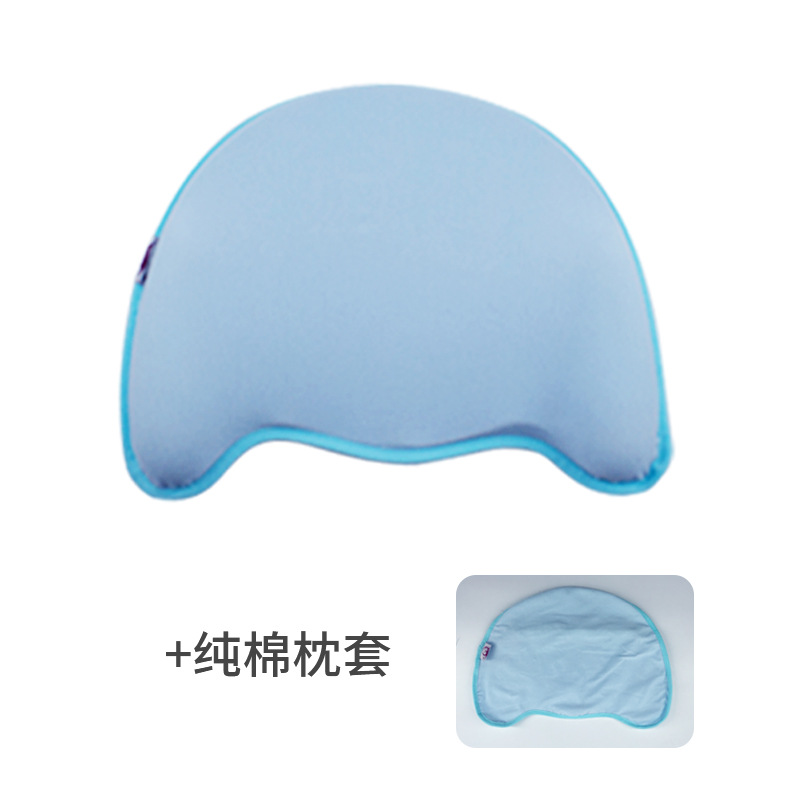 Factory wholesale cotton baby pillow 0-3 years old correction head Anti-deviation head baby styling memory cotton baby pillow