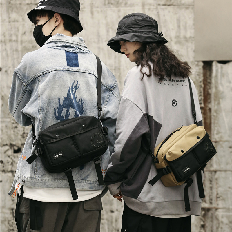 Весной новая сумка-локомотив нейтрального стиля маленькая холщевая сумка в японском и корейском стилях