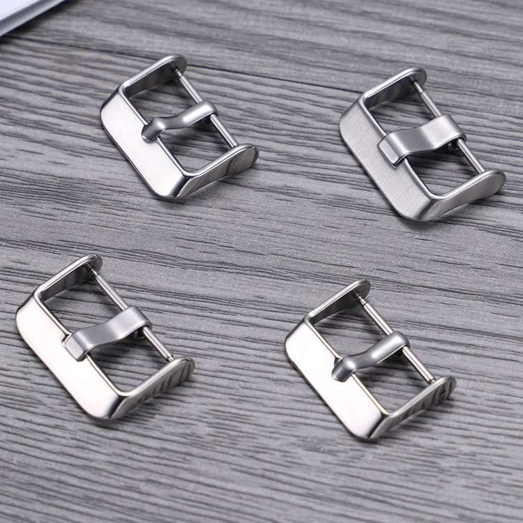 Пряжка из нержавеющей стали 158-5мм Аксессуары для часов Силиконовый ремешок Пряжка Часовая фурнитура Прочная износостойкая и долговечная