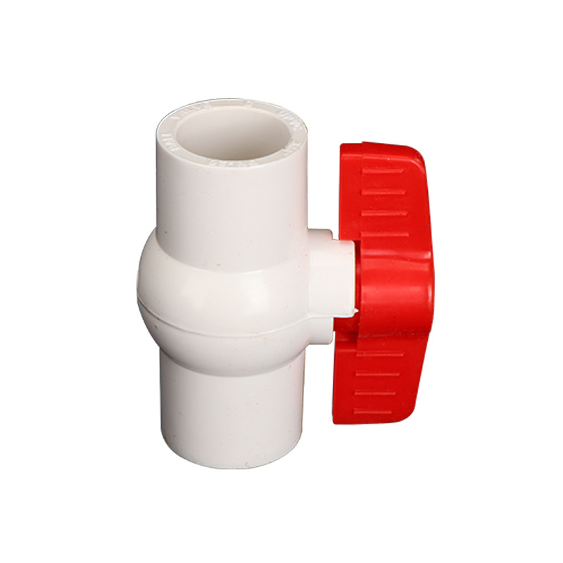 Zhaohui U-PVC socket ball valve valve switch plastic internal thread ball valve