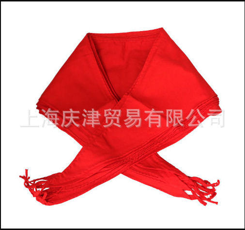 Manufacturer's In-Stock Large Red Scarf for Primary and Secondary School Students 1.2m Student Red Scarf