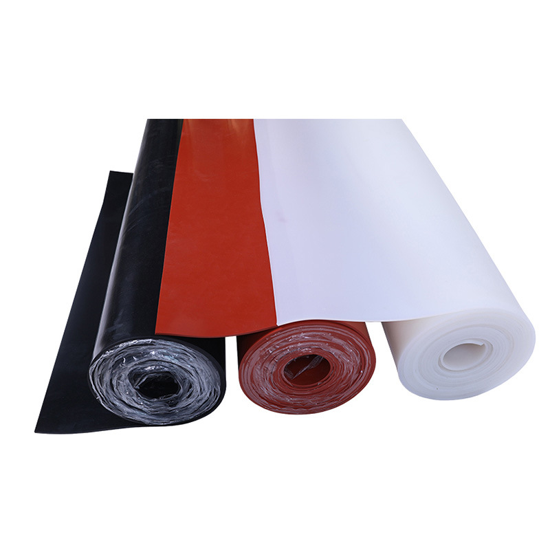 1-2MM White Silicone Plate Industrial Weather-resistant Silicone Plate High Temperature Hard Silicone Plate Manufacturers