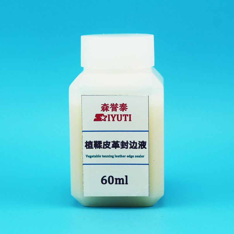 жидкость для запечатывания краев из растительного сырья, водная обработка краев кожи, экстракт танина, заполняющее средство для сечения кожи, паста для полировки кожи