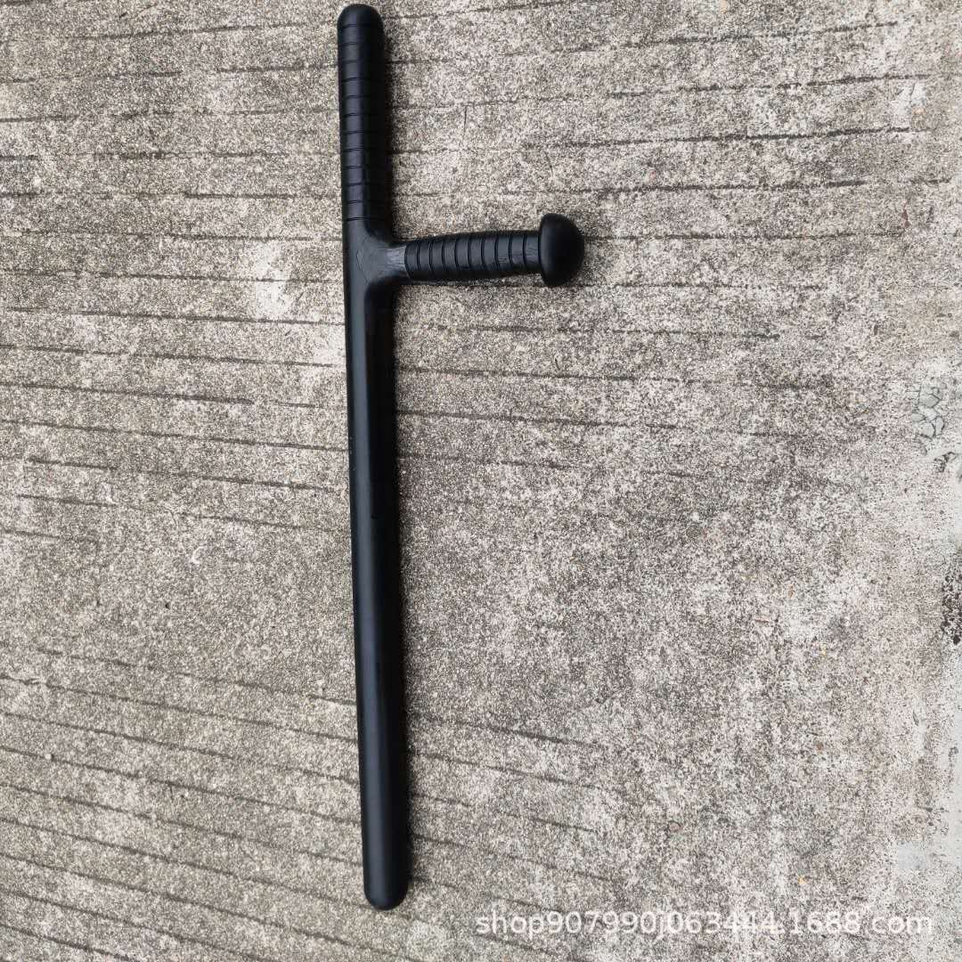 антибунтовая палка Т-образная, палка для самообороны, оборудование для боевых искусств, взрывозащищенная резиновая палка
