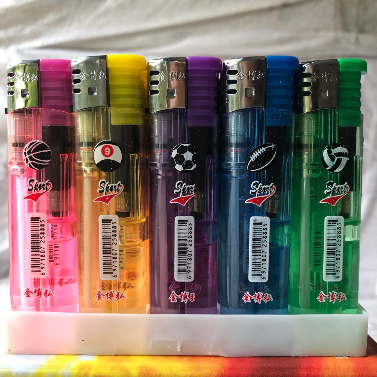 Today's Lighter Factory Direct Jinbo Hong 209 Disposable Lighter Sincerely Recruit Guangxi Agents Distributor