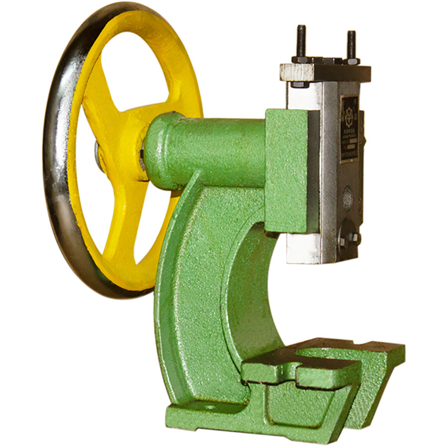 Mintai JH-100 disc manual punch small desktop punching machine crankshaft press Willow punching hand beer machine
