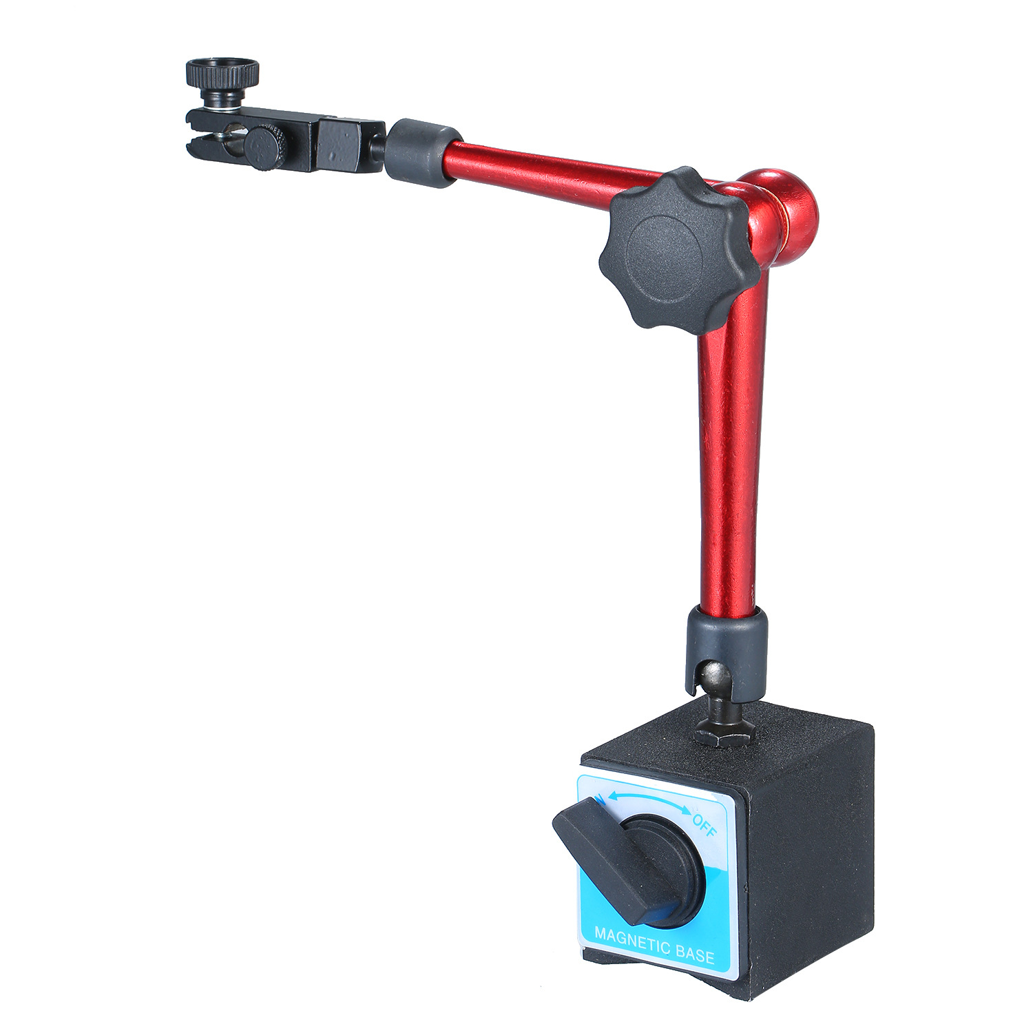 Ordinary large universal magnetic watch seat magnetic watch seat lever hundred thousand points watch bracket strong mechanical fine-tuning magnetic watch