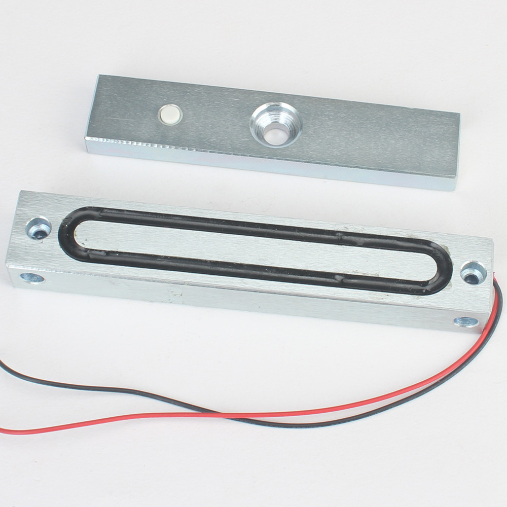 Export lock 110KG waterproof magnetic lock outdoor waterproof lock electromagnetic lock 12V two lines 110KG