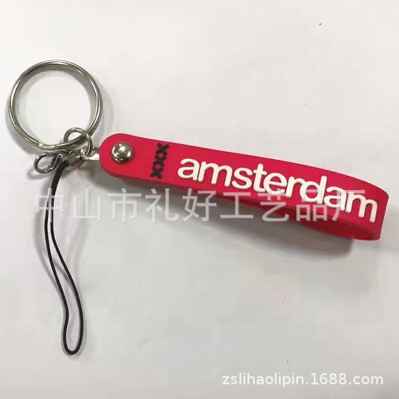 Кастомизированный ПВХ ремешок для запястья, мягкий, с печатью, для мобильного телефона