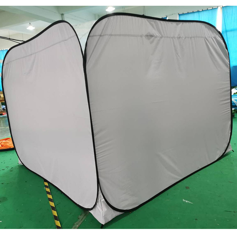 Export to Japan, Philippines, South Korea emergency relief indoor module steel wire quick-open tent factory direct sales