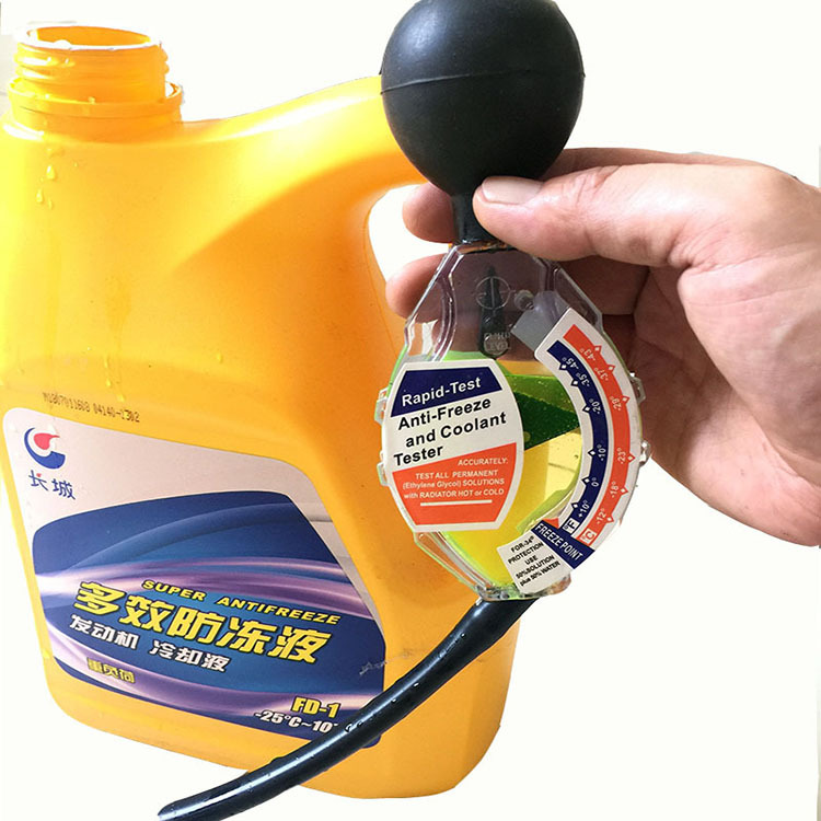 Factory Direct Sales Car Water Tank Antifreeze Density Meter Dial Type Antifreeze Hydrometer Cross-Border Hot Sale