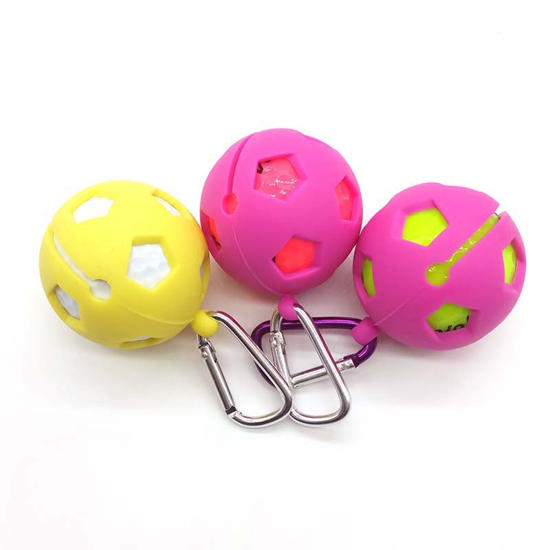 golf golf cover golf protective cover creative ball cover silicone ball cover storage bag golf supplies