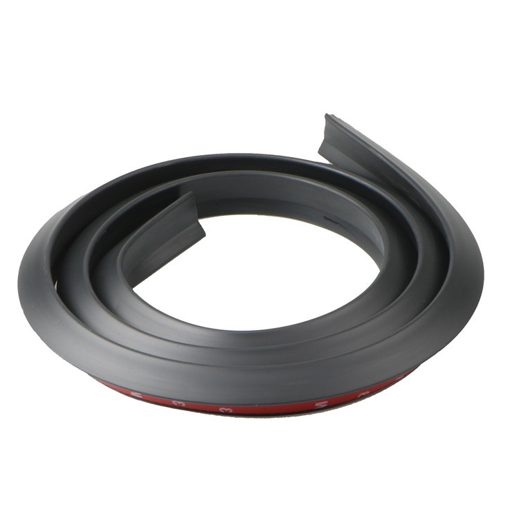 Automobile universal triangle rubber wheel eyebrow/pure black wheel eyebrow decoration strip/wheel mud guard rubber strip anti-scratch strip 3 corners