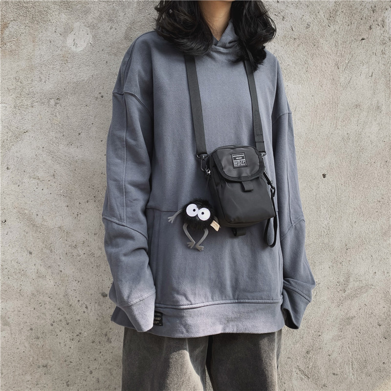 2020 New Crossbody Bag Couple Shoulder Bag Japanese Style Casual Men's Sports Workwear Backpack Functional Style Shoulder Bag