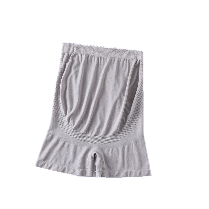 Real Price 2020 Summer Pregnant Women Seamless One-piece High-rise Abdominal Large Edition Candy Color Three-part Pants Flat Pants