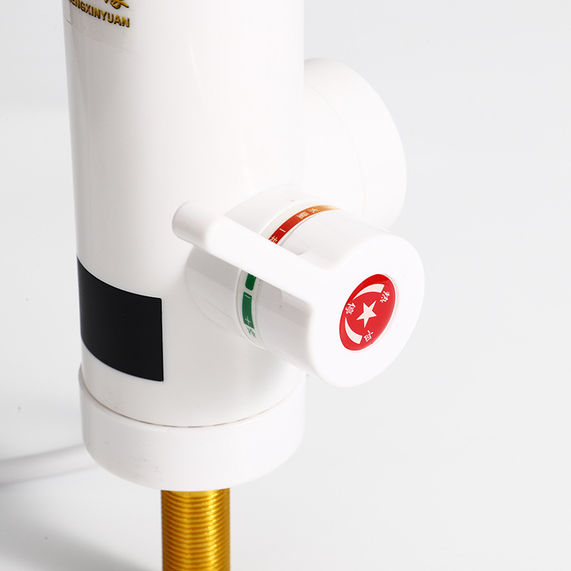 Electric Heating Faucet Household Kitchen and Sanitary Quick-heating Cold and Hot Display Dual-purpose Instant-heating Water Heater Thermostatic Heating Faucet