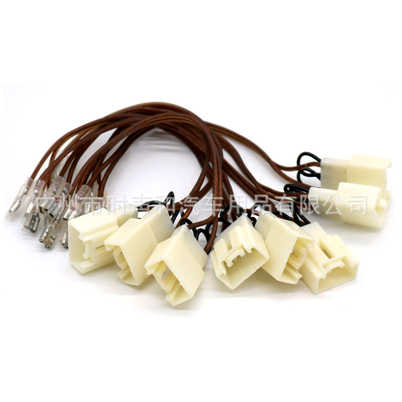 Car audio modification special car non-destructive wire non-destructive installation horn wiring door non-destructive plug