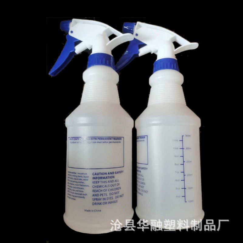 500ml 1000ml Plastic Spray Bottle Threaded Hand-button Spray Bottle with Various Colors Specifications Liquid Packaging