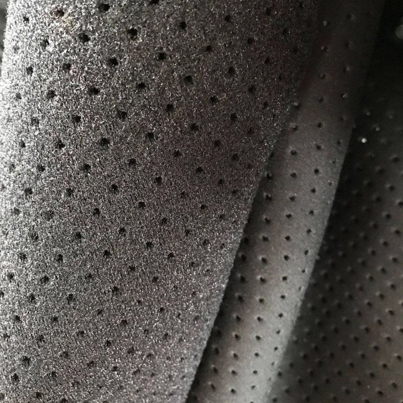 Neoprene Fabric Composite Perforation Processing Multiple Machines Operate Simultaneously Fast Shipping Speed