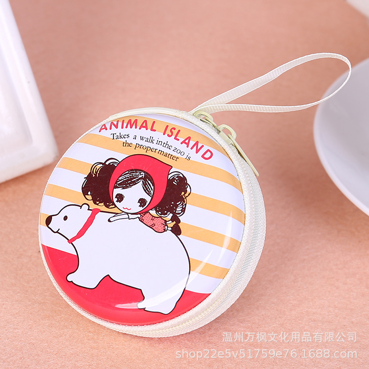 Cartoon series coin purse earphone bag Christmas gift opening wedding advertising gift customizable logo