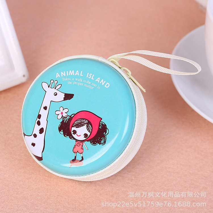 Cartoon series coin purse earphone bag Christmas gift opening wedding advertising gift customizable logo