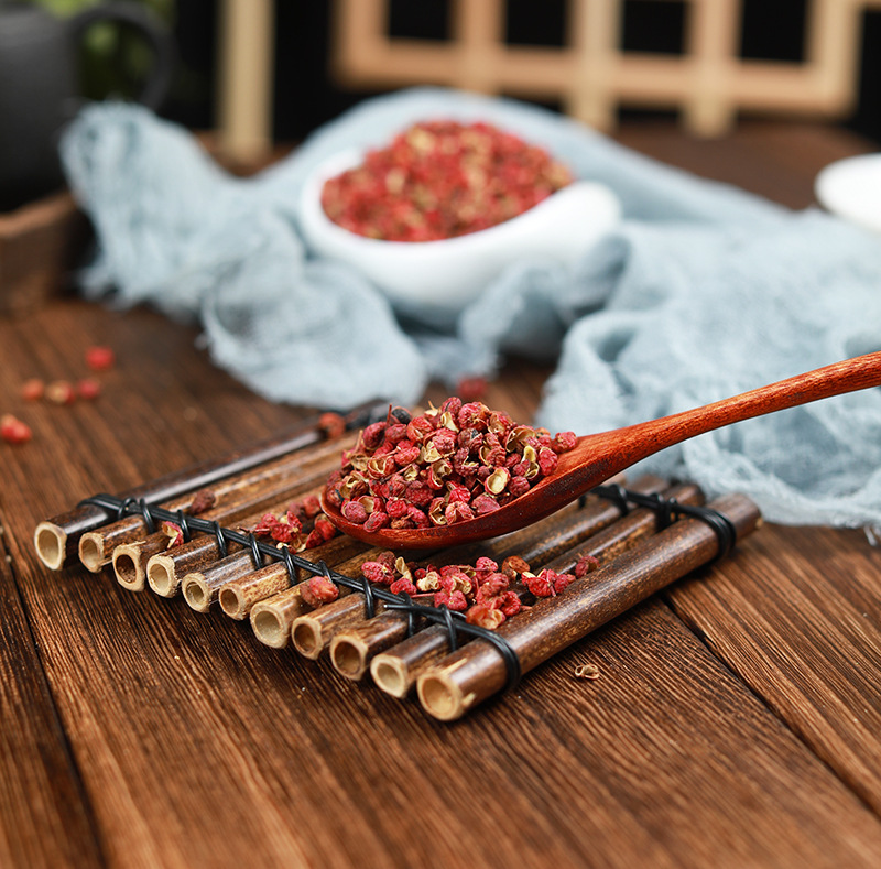 Shandong pepper 500g wholesale red robe pepper Laiwu red pepper dry goods Green Pepper Mountain Pavilion pepper grain