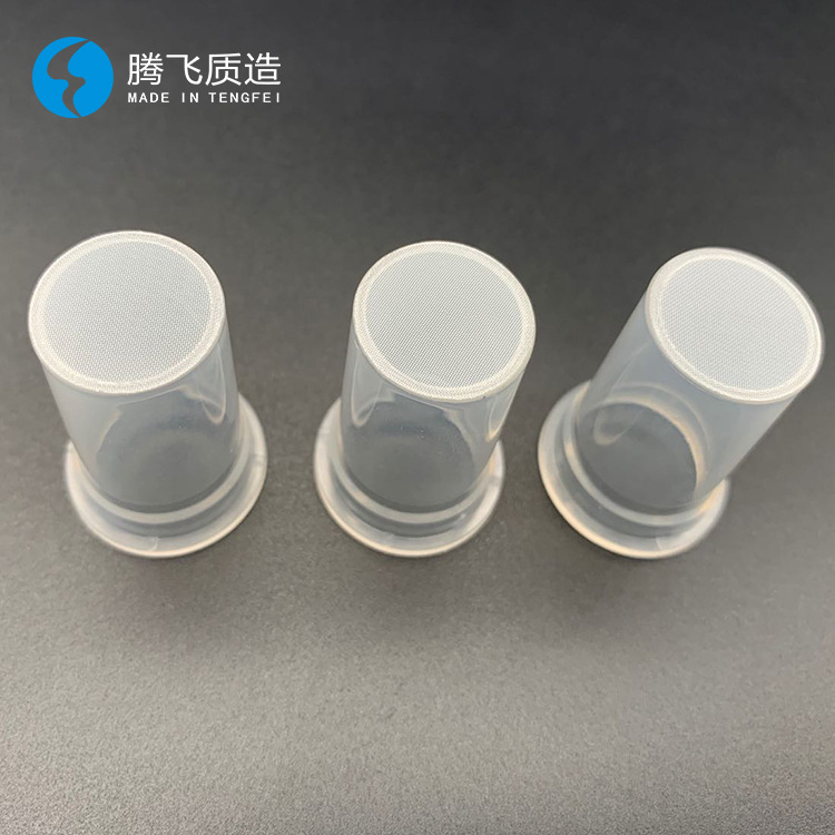 TCT production clip cervical screening cell filter liquid-based cell consumables blue background