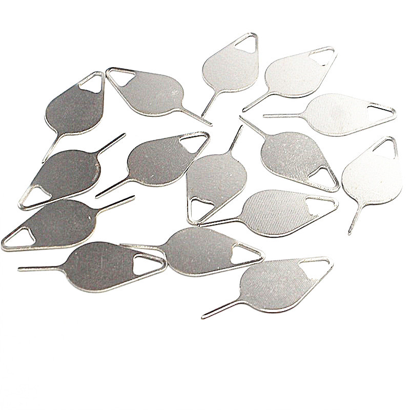 Factory supply tools mobile phone card taking needle suitable for Samsung Android SIM card remover stainless steel universal accessories
