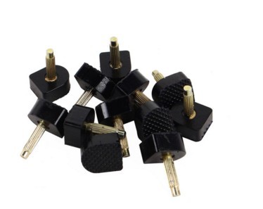 High-heeled spikes heel out-of-face repair shoes material accessories leather shoes skin wear-resistant mute thick and thin core heel