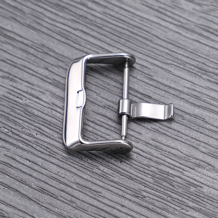 Stainless Steel Pin Buckle 158-5mm Watch Accessories Silicone Strap Buckle Watch Hardware Buckle Solid Wear-Resistant and Durable