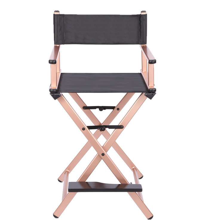 [Factory Direct Sales] Professional Aluminum Alloy Folding Chair Director Chair Makeup Chair Casual Chair Makeup Artist Matching