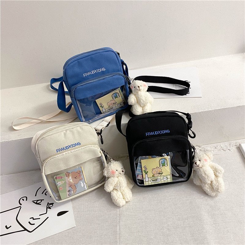 Сумка для женщин внешней торговли 2020 года новая холщевая сумка корейской моды маленькая квадратная сумка через плечо